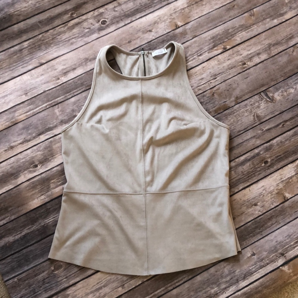 Beautiful suede tank